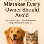 pet care mistakes